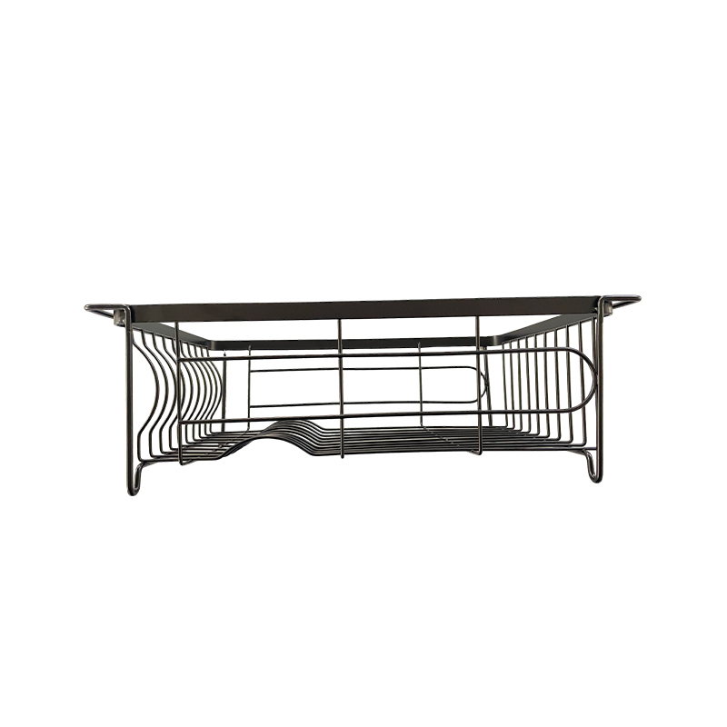 The Inner Size Of The Drain Basket Is 300*420mm, The Outer Size Is 310*470mm, The Color Is Black, Smooth And Firm.